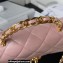 Chanel Small Flap Bag with Top Handle AS4023 Pink 2023