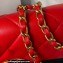 Chanel Medium Flap Bag in Lambskin AS3986 Red 2023
