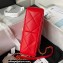 Chanel Medium Flap Bag in Lambskin AS3986 Red 2023