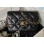 Chanel Medium Flap Bag in Lambskin AS3986 Black 2023