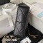 Chanel Medium Flap Bag in Lambskin AS3986 Black 2023