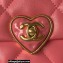 Chanel Medium Flap Bag in Lambskin AS3986 Dark Pink 2023