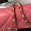 Chanel Medium Flap Bag in Lambskin AS3986 Dark Pink 2023