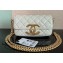 Chanel Flap Phone Holder with Chain Bag AP3207 White 2023