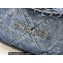 Chanel 22 Bag in Washed Denim AS3261 2023