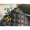 Chanel Small Shopping Bag in Lambskin AS3477 Black 2023