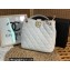 Chanel Small Shopping Bag in Lambskin AS3477 White 2023