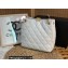 Chanel Small Shopping Bag in Lambskin AS3477 White 2023