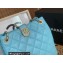 Chanel Small Shopping Bag in Lambskin AS3477 Blue 2023