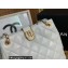 Chanel Small Shopping Bag in Lambskin AS3477 White 2023