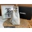 Chanel Small Shopping Bag in Lambskin AS3477 White 2023