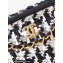Chanel Lambskin Viscose Weaving and Gold-Tone Metal Small Camera Case Bag AS3768 Black 2023