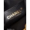 Chanel Lambskin Viscose Weaving and Gold-Tone Metal Small Camera Case Bag AS3768 Black 2023
