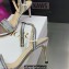 Dior Heel 7.5cm Cotton Embroidered with Strass Dway Sandals Silver 2023