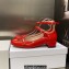 Dior Heel 3.5cm Patent Calfskin Aime Dior Ballerina Pumps Red 2023