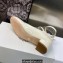 Dior Heel 3.5cm Patent Calfskin Aime Dior Ballerina Pumps White 2023