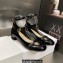Dior Heel 3.5cm Patent Calfskin Aime Dior Ballerina Pumps Black 2023