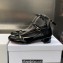 Dior Heel 3.5cm Patent Calfskin Aime Dior Ballerina Pumps Black 2023