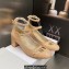 Dior Heel 7cm Patent Calfskin Aime Dior Pumps Beige 2023