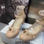 Dior Heel 7cm Patent Calfskin Aime Dior Pumps Beige 2023