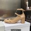 Dior Heel 7cm Patent Calfskin Aime Dior Pumps Beige 2023