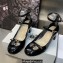 Dior Heel 7cm Patent Calfskin Aime Dior Pumps Black 2023