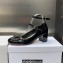 Dior Heel 7cm Patent Calfskin Aime Dior Pumps Black 2023