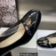 Dior Heel 7cm Patent Calfskin Aime Dior Pumps Black 2023