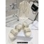 Dior Braided Raffia DiorAct Sandals White 2023