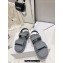 Dior Lambskin DiorAct Sandals Gray 2023