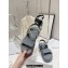 Dior Lambskin DiorAct Sandals Gray 2023