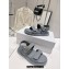 Dior Lambskin DiorAct Sandals Gray 2023