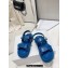 Dior Lambskin DiorAct Sandals Blue 2023
