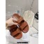 Dior Lambskin DiorAct Slides Brown 2023