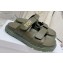 Dior Lambskin DiorAct Slides Army Green 2023