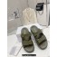 Dior Lambskin DiorAct Slides Army Green 2023