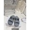 Dior Lambskin DiorAct Slides Gray 2023