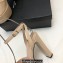Saint Laurent Heel 13.5cm Platform 4cm jodie Sandals Patent Beige 2023