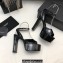 Saint Laurent Heel 13.5cm Platform 4cm jodie Sandals Patent Black 2023
