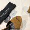 Saint Laurent Heel 13.5cm Platform 4cm jodie Sandals Suede Brown 2023