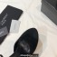 Saint Laurent Heel 13.5cm Platform 4cm jodie Sandals Suede Black 2023