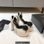 Saint Laurent Heel 13.5cm Platform 4cm jodie Sandals Rose Creamy 2023