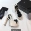 Saint Laurent Heel 13.5cm Platform 4cm jodie Sandals Rose Creamy 2023