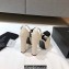 Saint Laurent Heel 13.5cm Platform 4cm jodie Sandals Rose Creamy 2023