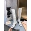 Miu Miu Heel 5cm Stretch leather boots White 2023