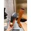 Miu Miu Heel 5cm Stretch leather boots Suede Brown 2023