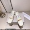 Jimmy Choo Heel 5cm Diamond Talura Soft Patent Leather Sling Back Pumps White with Chain 2023