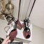 Jimmy Choo Heel 11cm Platform 2cm Sacaria PF Sandals Black/Pink with Crystals 2023