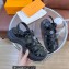 Louis Vuitton Heel 5cm LV Archlight Flat Sandals Patent calf leather Black 2023