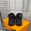 Louis Vuitton Heel 5cm LV Archlight Flat Sandals Patent calf leather Black 2023